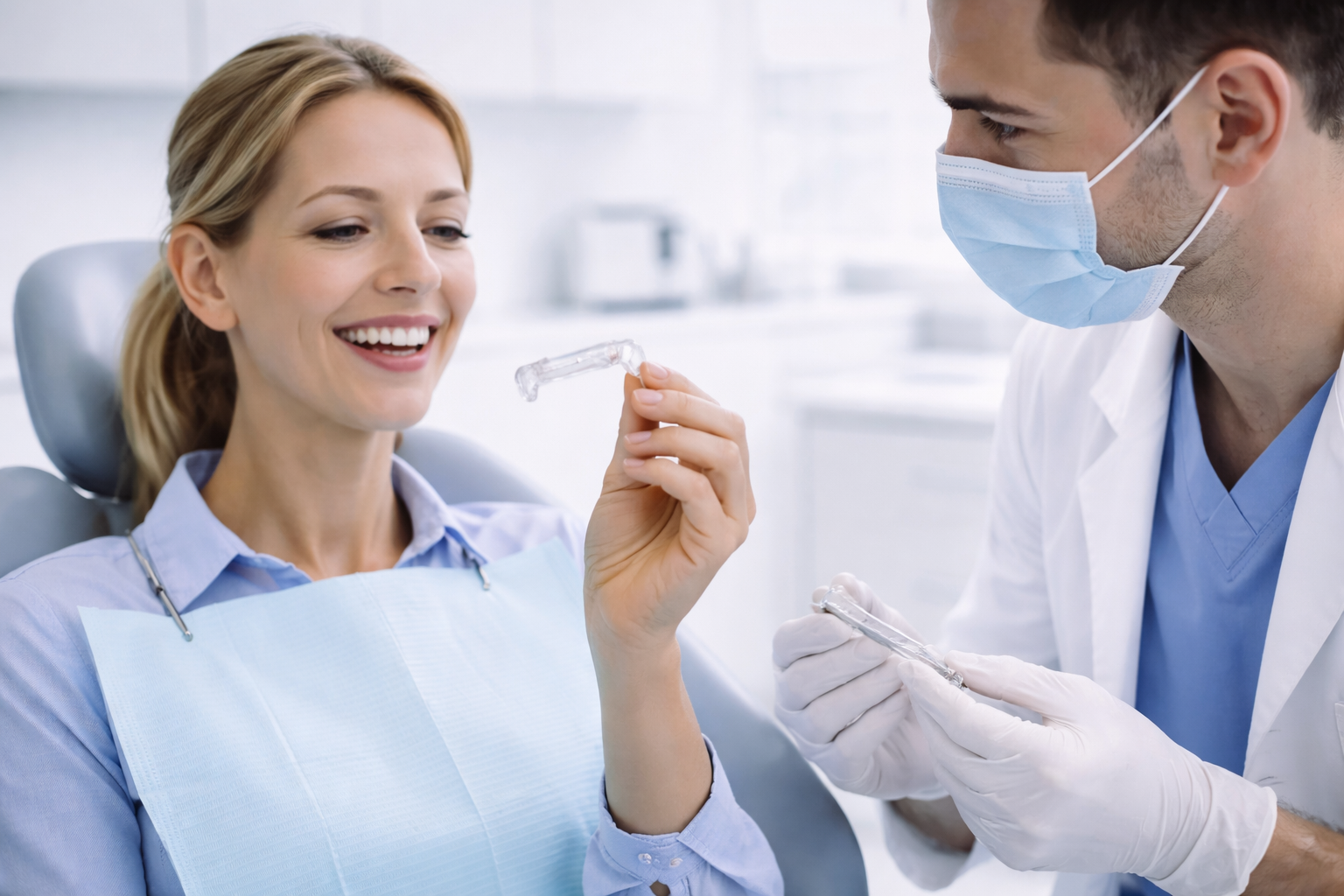 Şeffaf Plaklı Tedavi (İnvisalign)